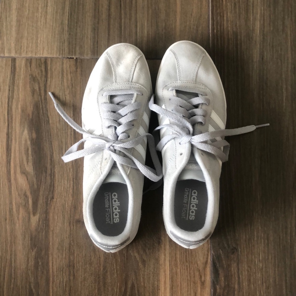 Adidas- grey sneakers